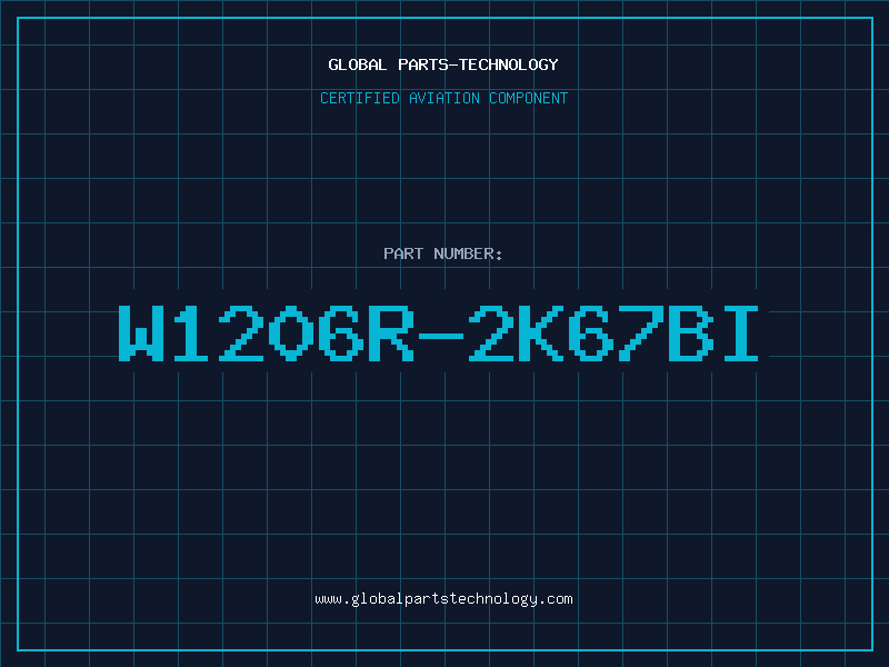 Aviation Part W1206R-2K67BI