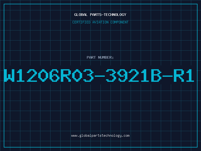 Aviation Part W1206R03-3921B-R1