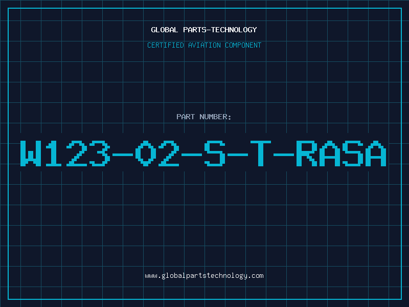 Aviation Part W123-02-S-T-RASA