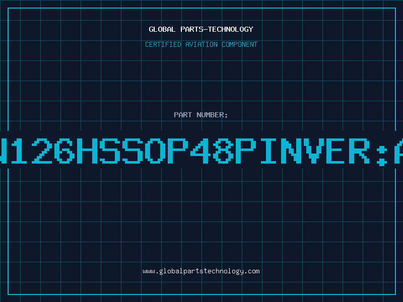 Aviation Part W126HSSOP48PINVER:A