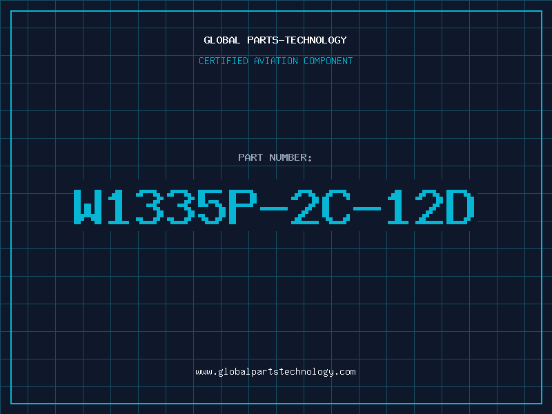 Aviation Part W1335P-2C-12D