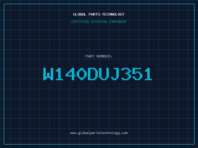 Aviation Part W140DUJ351