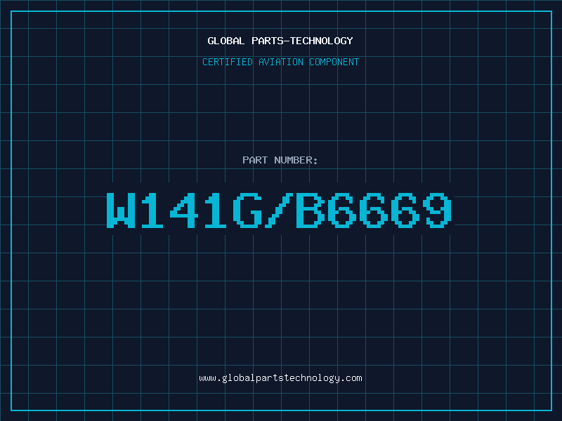 Aviation Part W141G/B6669