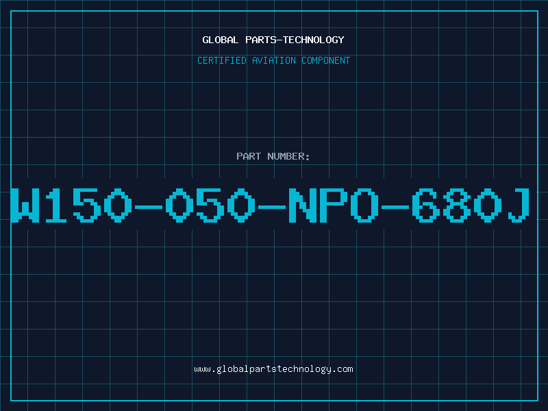 Aviation Part W150-050-NPO-680J