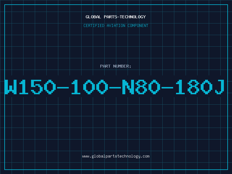 Aviation Part W150-100-N80-180J