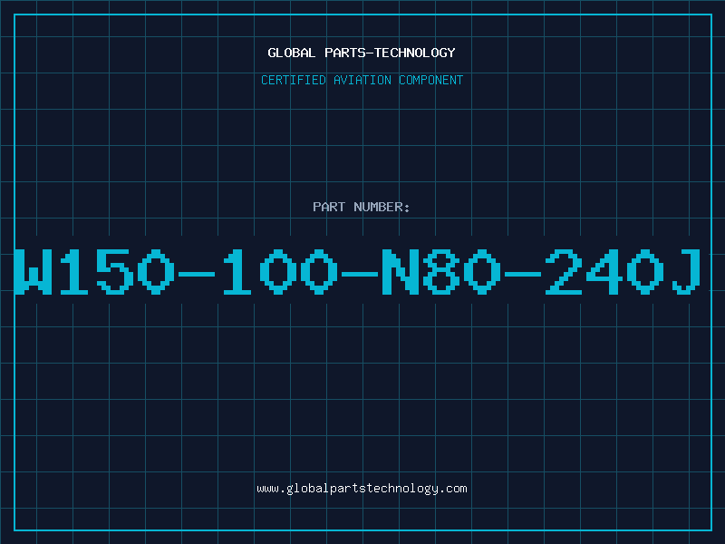 Aviation Part W150-100-N80-240J