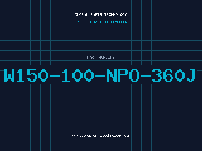 Aviation Part W150-100-NPO-360J