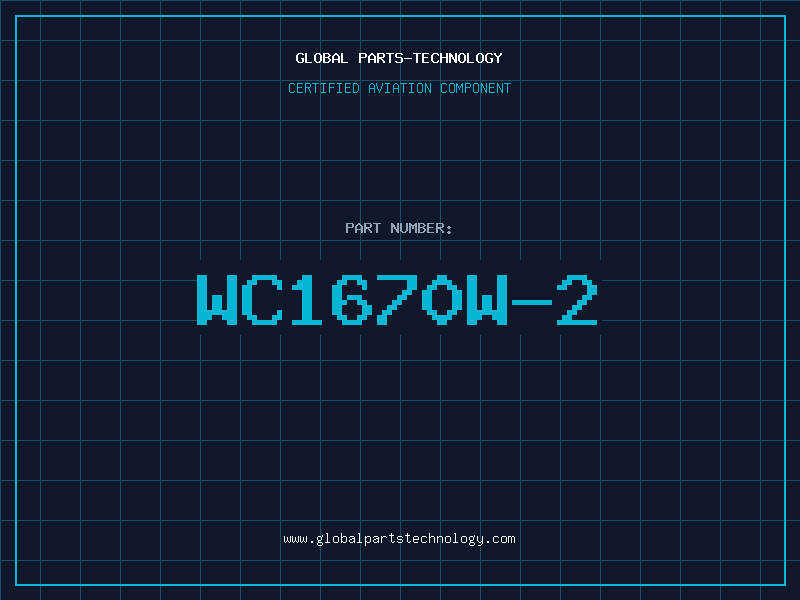 Aviation Part WC1670W-2