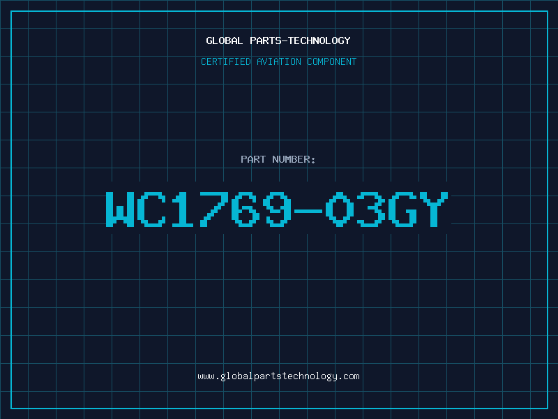 Aviation Part WC1769-03GY