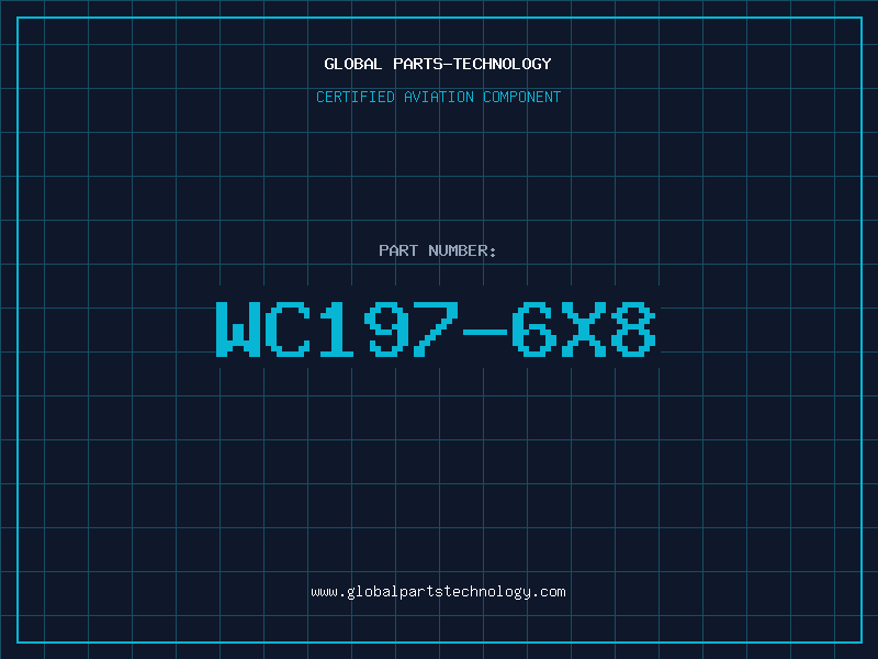 Aviation Part WC197-6X8