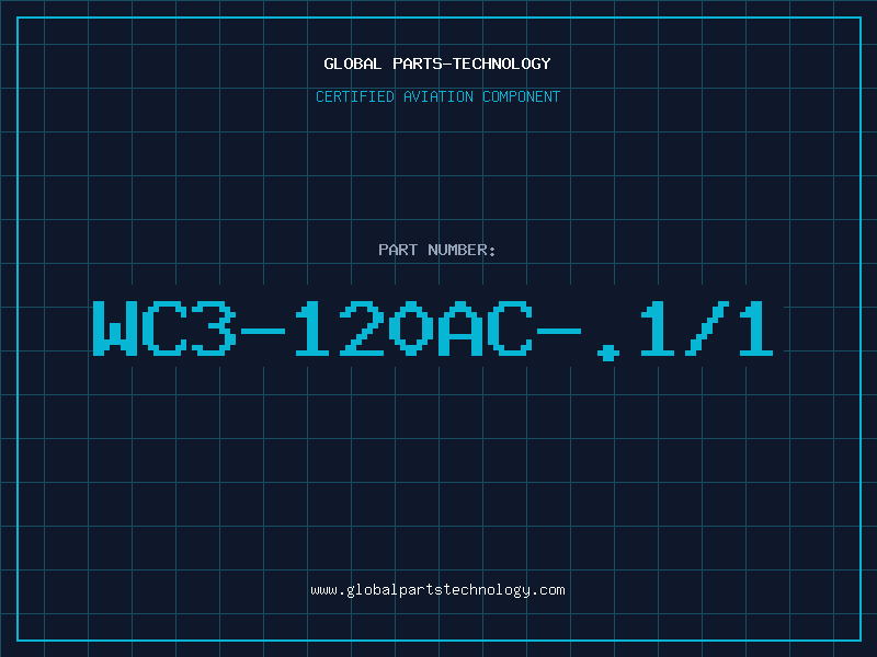 Aviation Part WC3-120AC-.1/1