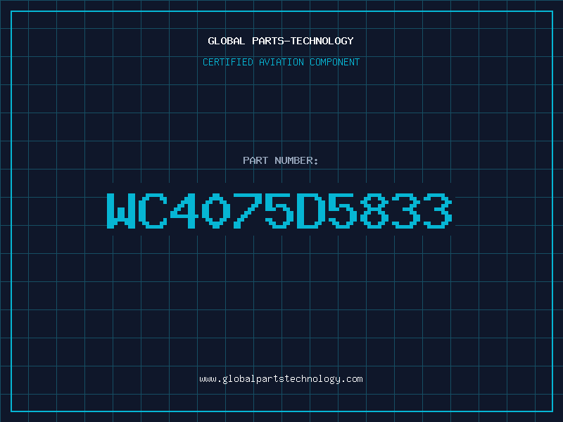 Aviation Part WC4075D5833