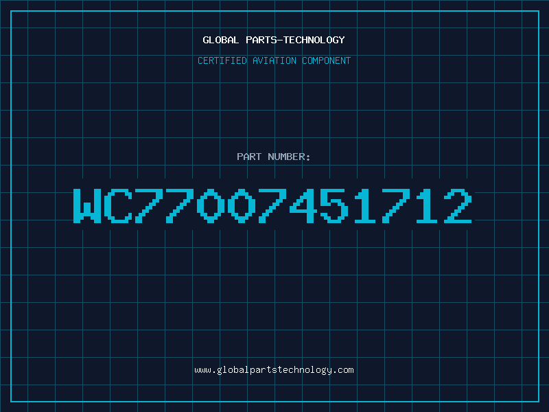 Aviation Part WC77007451712