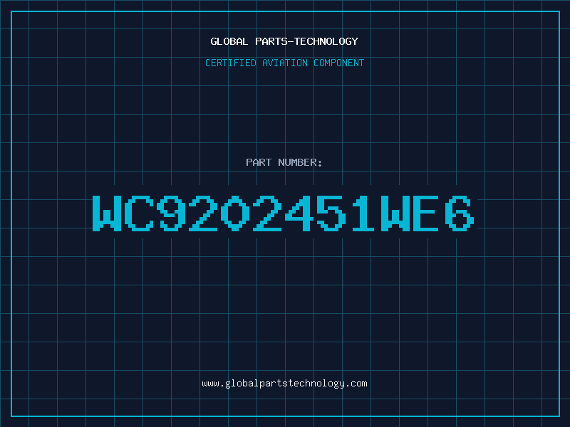 Aviation Part WC9202451WE6