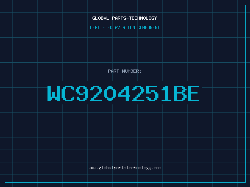 Aviation Part WC9204251BE