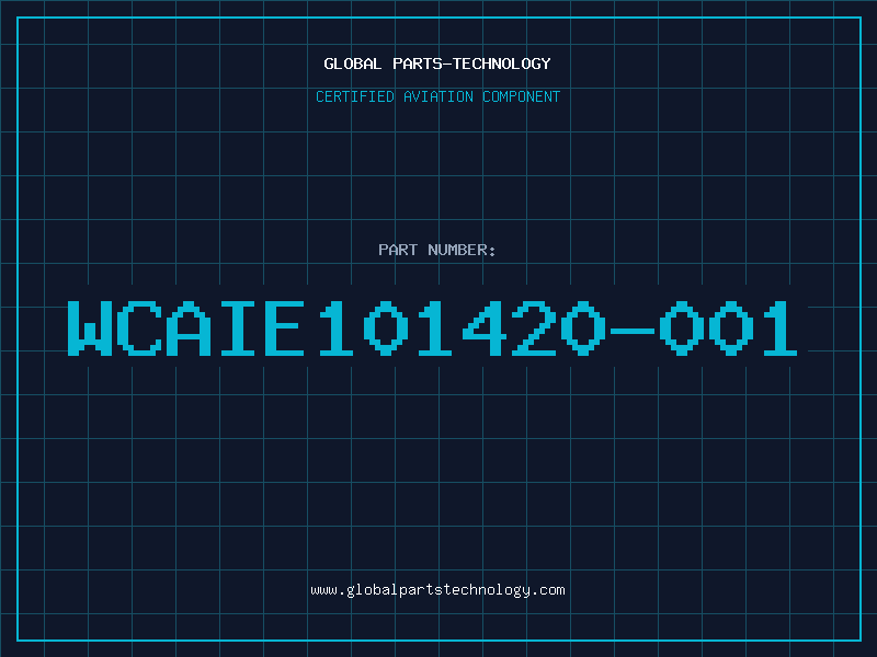 Aviation Part WCAIE101420-001