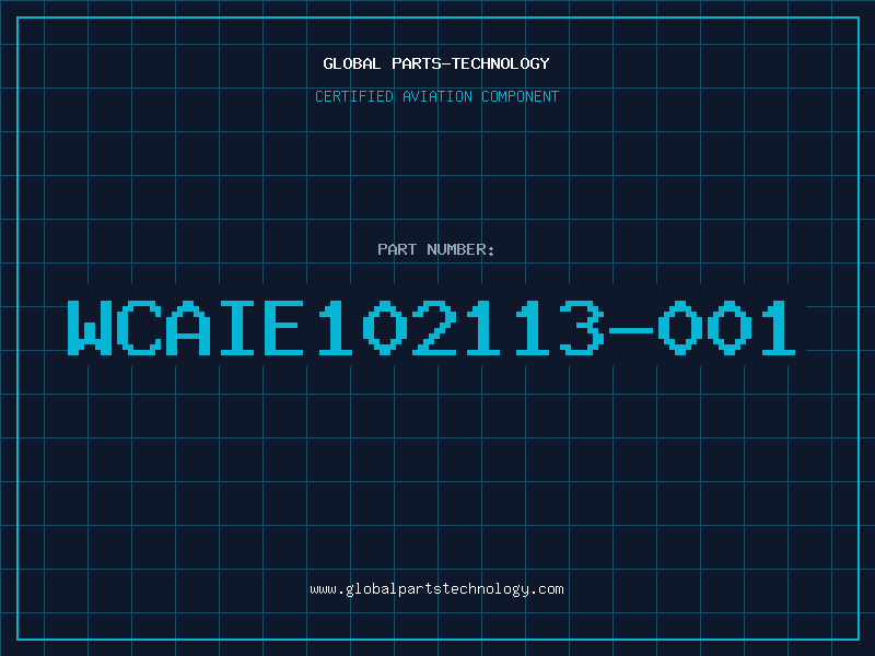 Aviation Part WCAIE102113-001