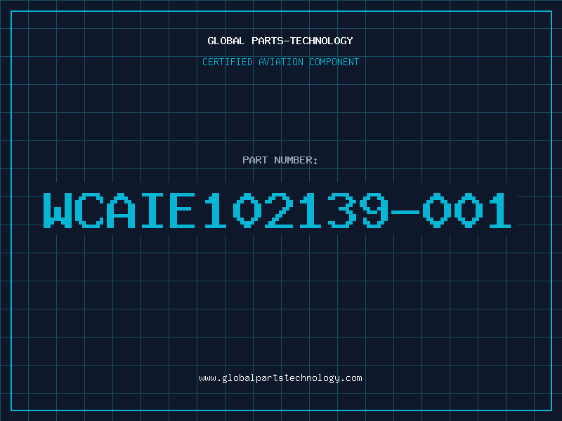 Aviation Part WCAIE102139-001