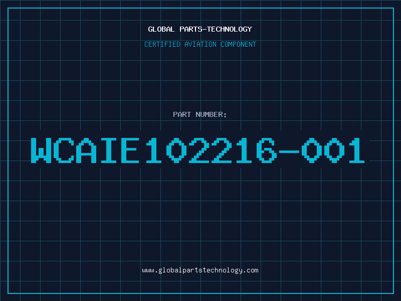 Aviation Part WCAIE102216-001