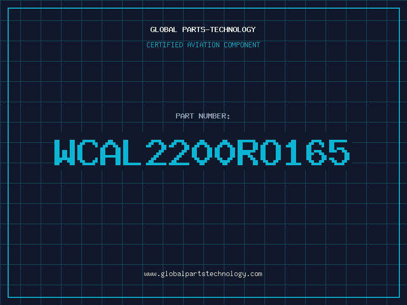 Aviation Part WCAL2200RO165