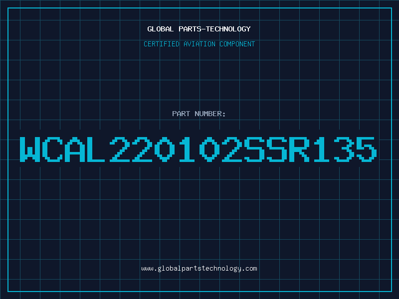 Aviation Part WCAL220102SSR135