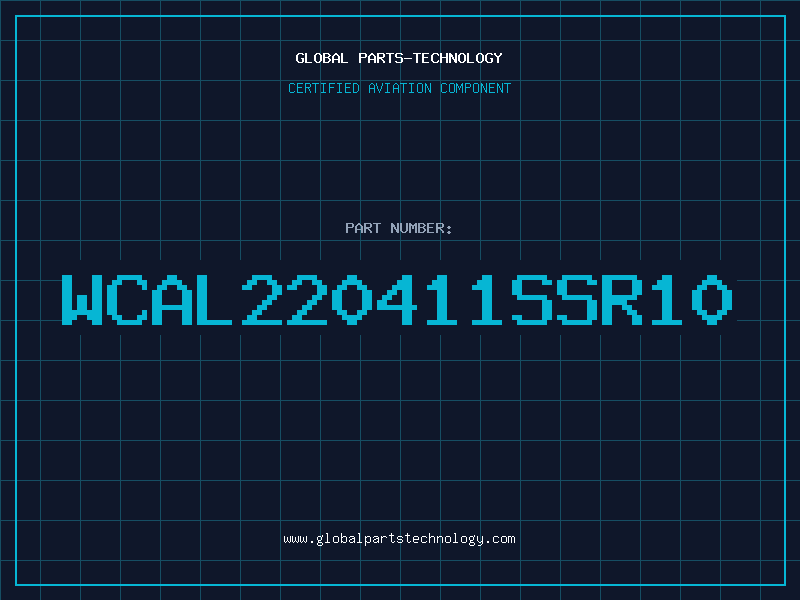 Aviation Part WCAL220411SSR10