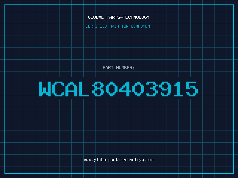 Aviation Part WCAL80403915