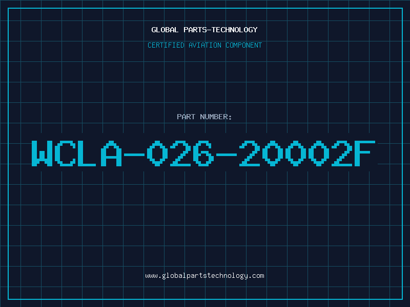 Aviation Part WCLA-026-20002F