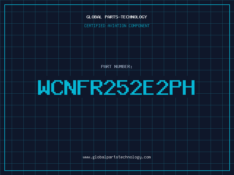 Aviation Part WCNFR252E2PH