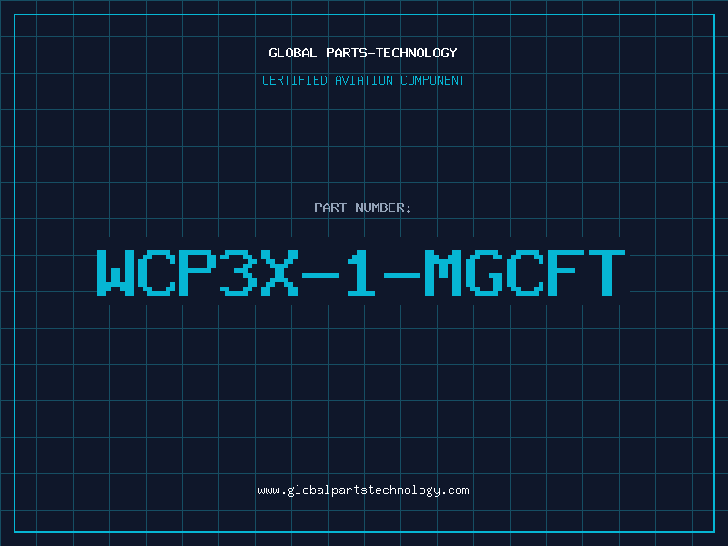 Aviation Part WCP3X-1-MGCFT
