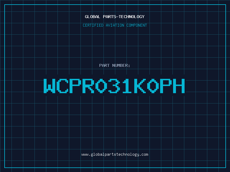 Aviation Part WCPR031K0PH