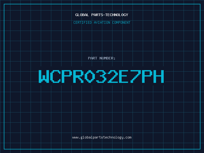 Aviation Part WCPR032E7PH