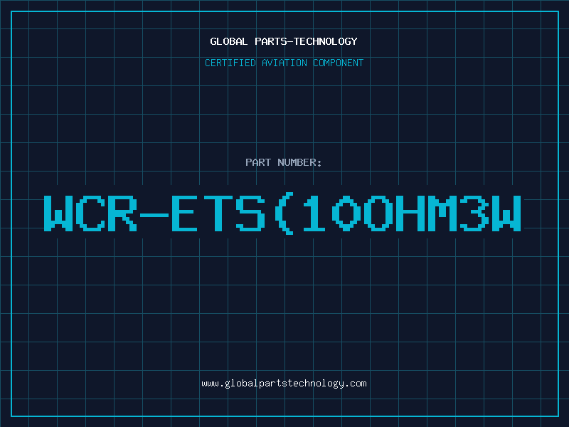 Aviation Part WCR-ETS(10OHM3W