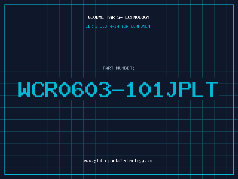 Aviation Part WCR0603-101JPLT