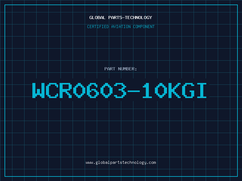 Aviation Part WCR0603-10KGI