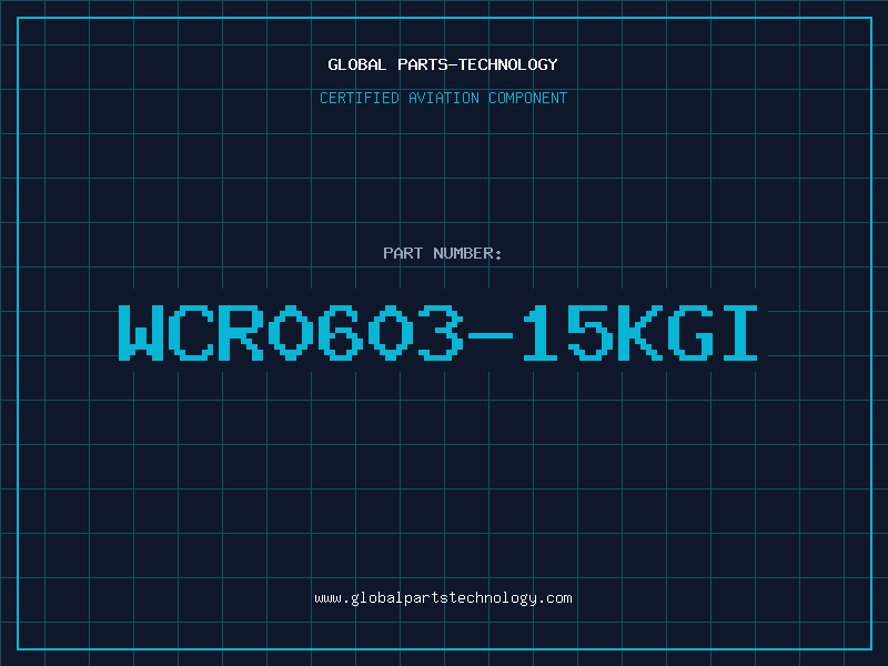Aviation Part WCR0603-15KGI