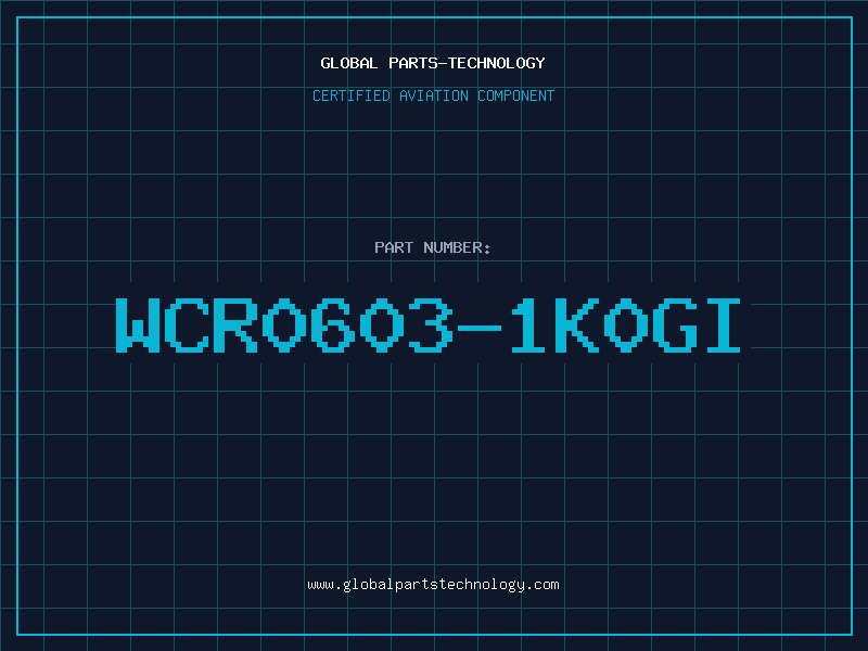 Aviation Part WCR0603-1K0GI