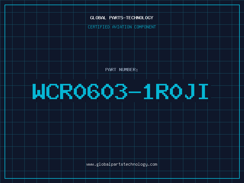Aviation Part WCR0603-1R0JI