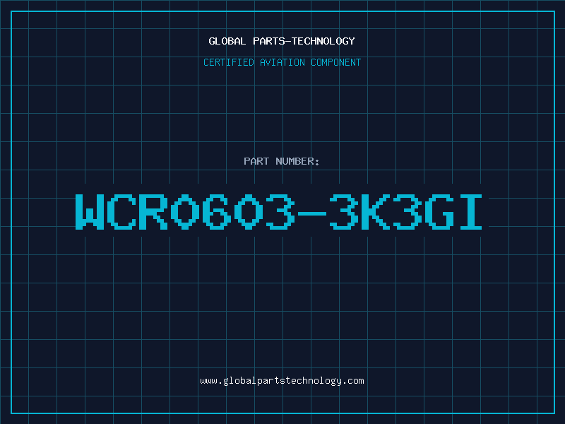 Aviation Part WCR0603-3K3GI