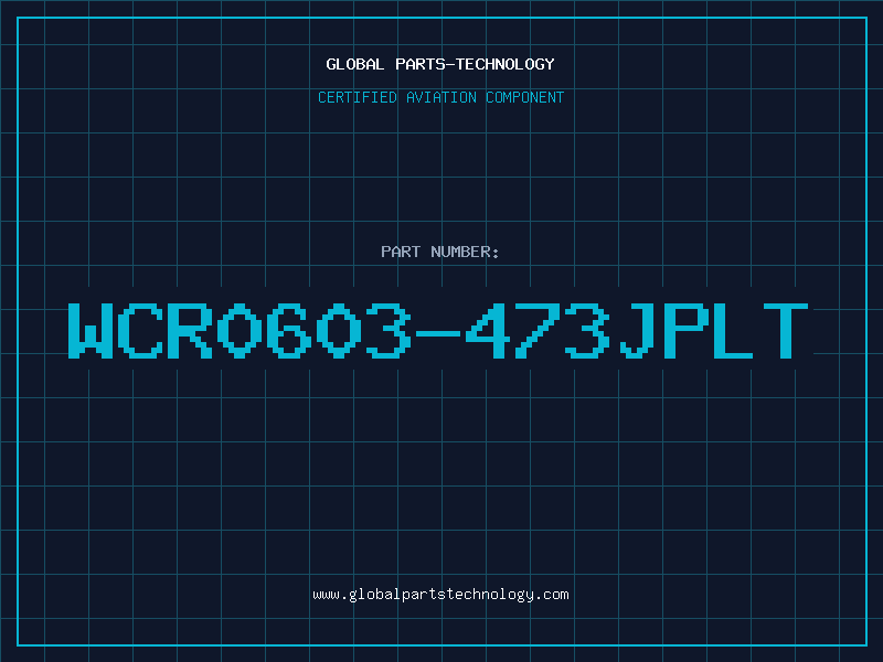 Aviation Part WCR0603-473JPLT
