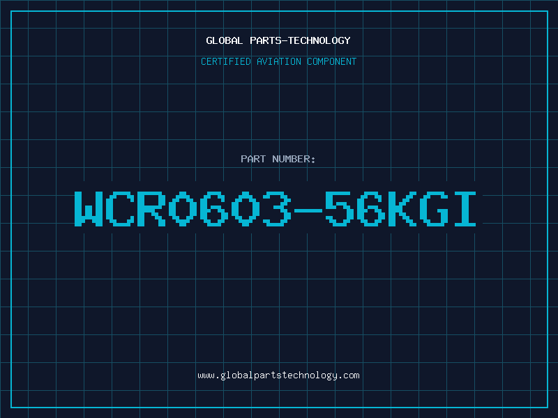 Aviation Part WCR0603-56KGI