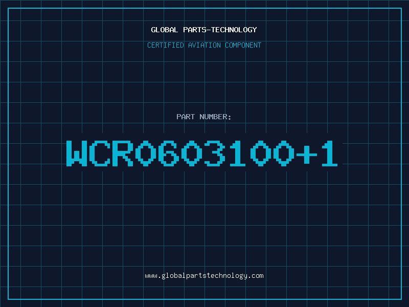 Aviation Part WCR0603100+1