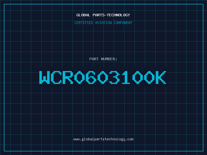 Aviation Part WCR0603100K
