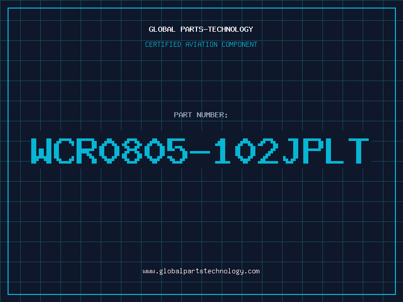 Aviation Part WCR0805-102JPLT