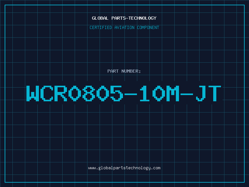 Aviation Part WCR0805-10M-JT