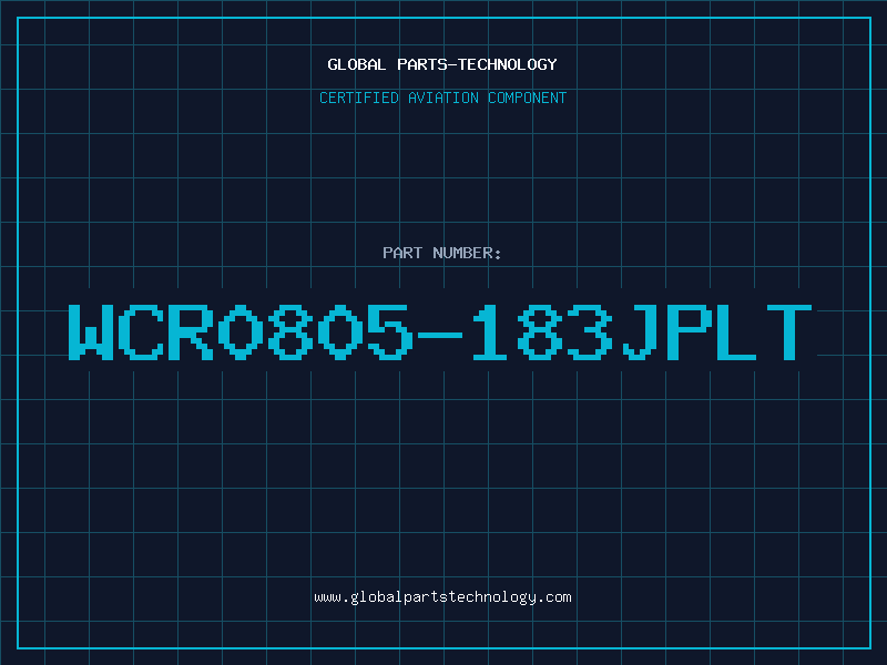 Aviation Part WCR0805-183JPLT