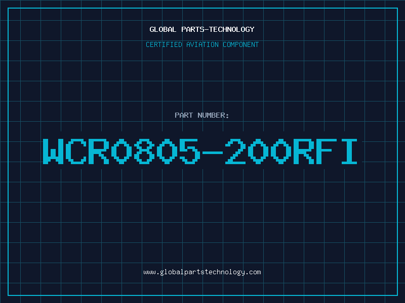 Aviation Part WCR0805-200RFI