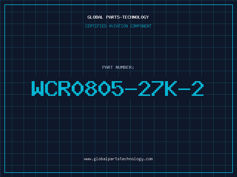 Aviation Part WCR0805-27K-2