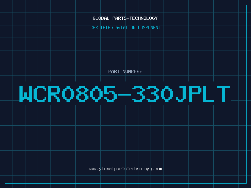 Aviation Part WCR0805-330JPLT
