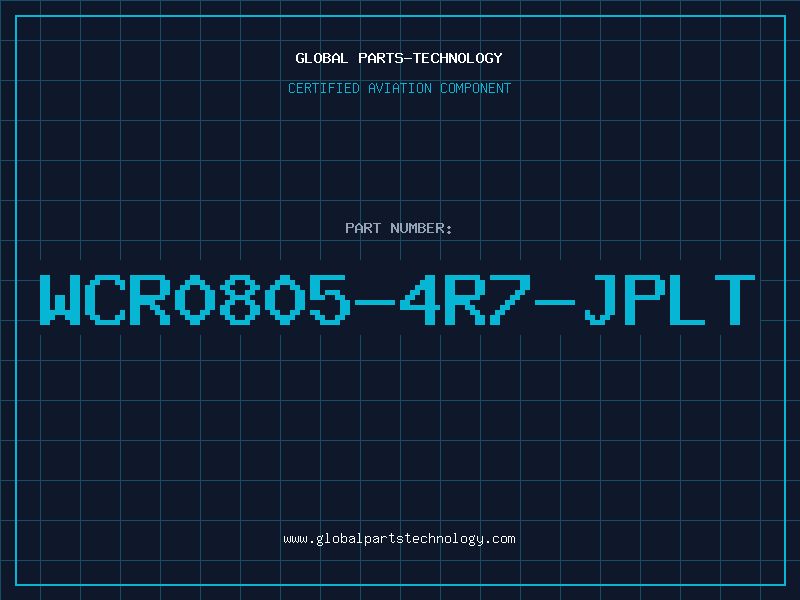 Aviation Part WCR0805-4R7-JPLT